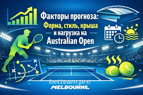 Факторы прогноза: форма, стиль, крыша и нагрузка на Australian Open