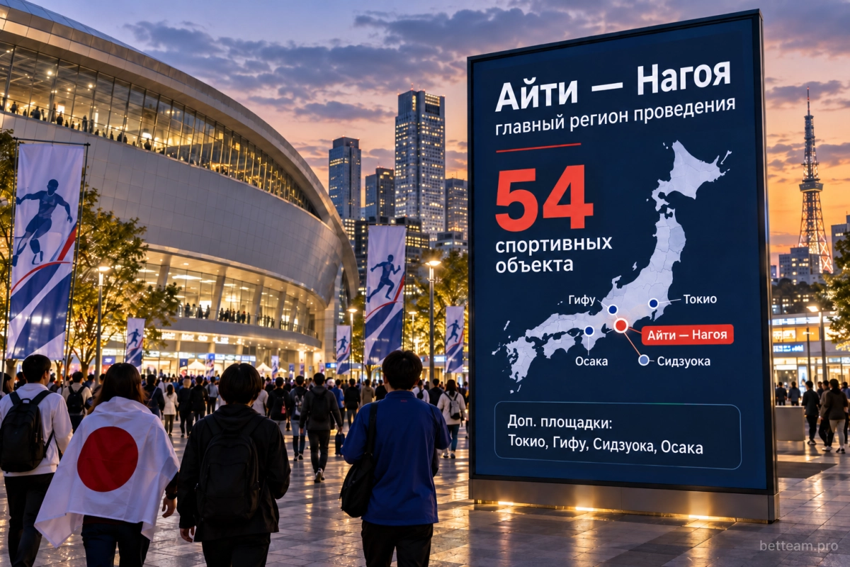 Где проходят Азиатские игры 2026 в Японии