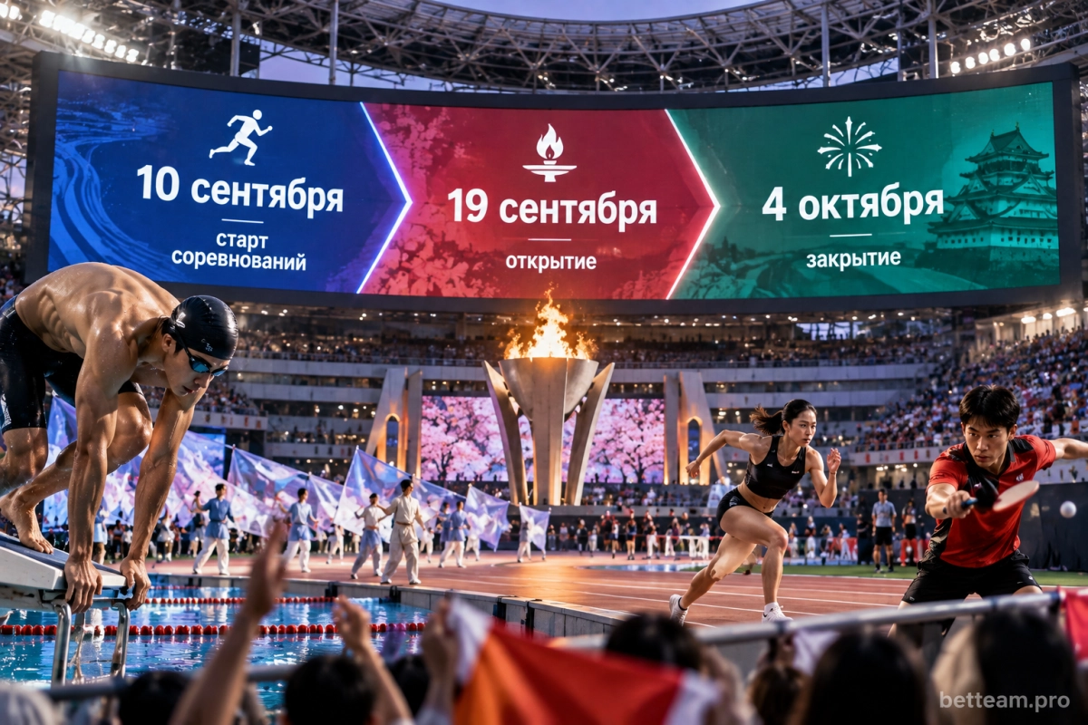 Расписание Азиатских игр 2026