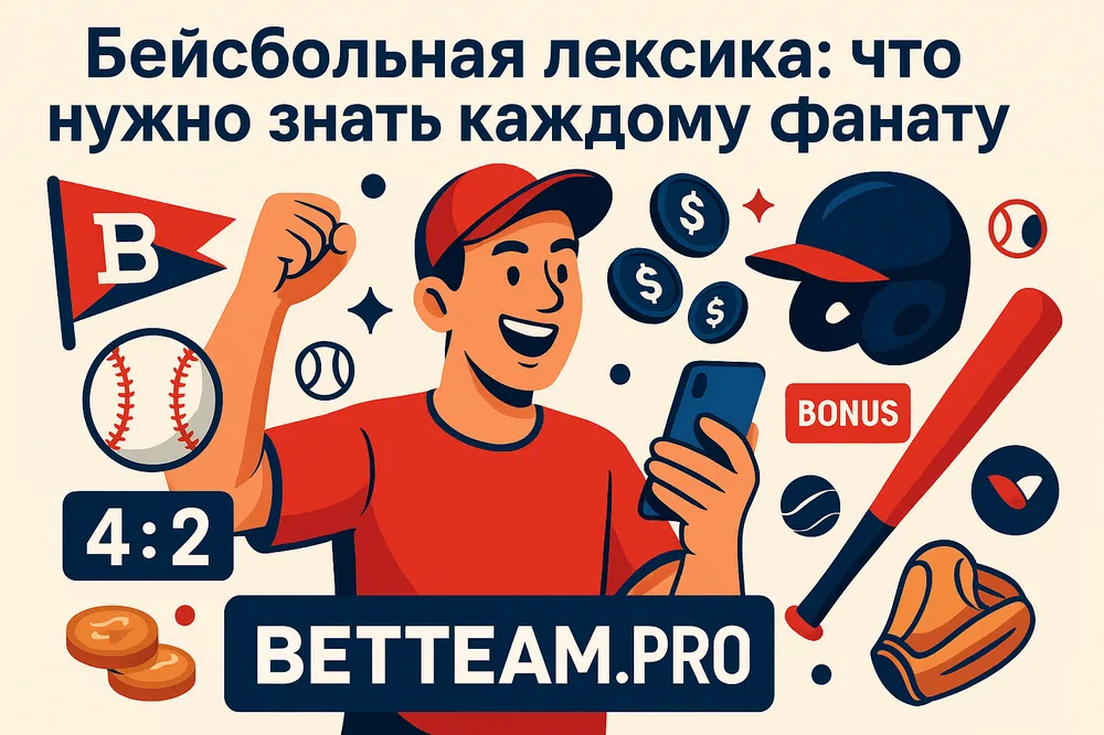 Бейсбольная лексика: что нужно знать каждому фанату на Betteam.pro