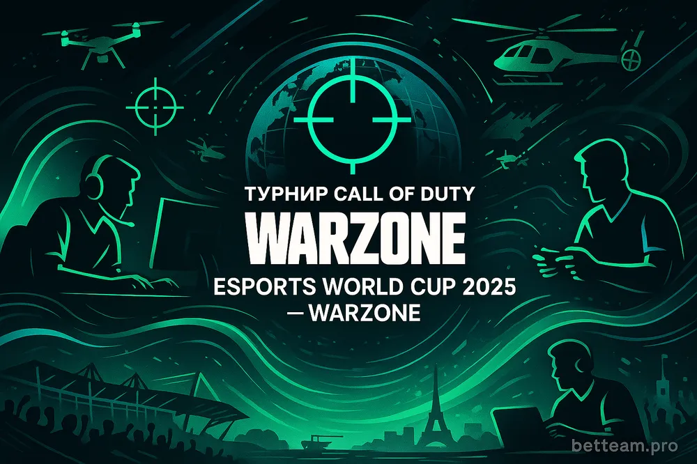 Турнир Call of Duty. Esports World Cup 2025 - Warzone на Betteam.pro