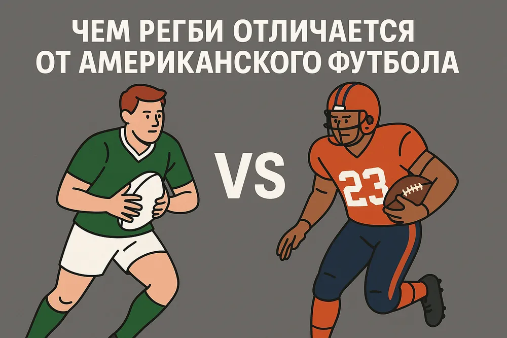Чем регби отличается от американского футбола