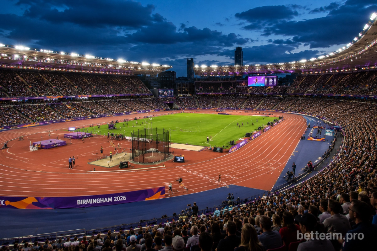 Стадион &laquo;Александер&raquo; во время чемпионата Европы по лёгкой атлетике 2026