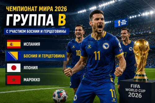 Группа B ЧМ-2026 с участием Боснии и Герцеговины
