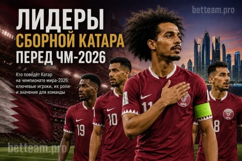 Лидеры сборной Катара перед ЧМ-2026