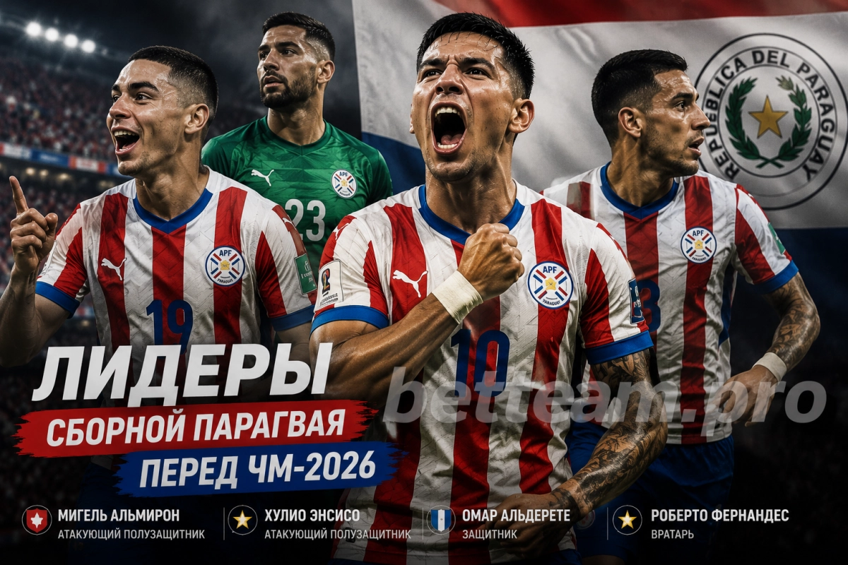 Лидеры сборной Парагвая перед ЧМ-2026