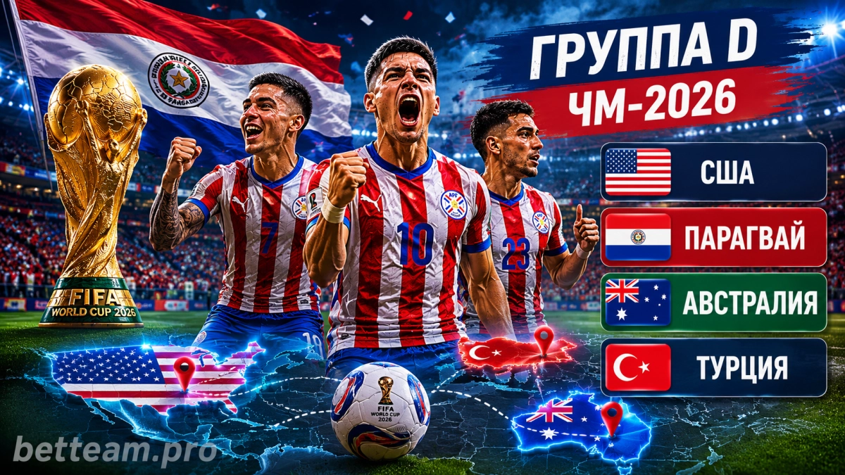 Группа D ЧМ-2026 с участием Парагвая