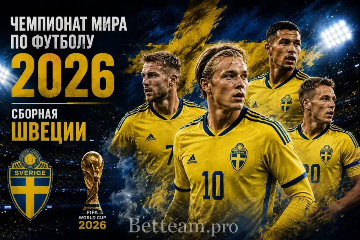 сборная Швеции чемпионат мира 2026