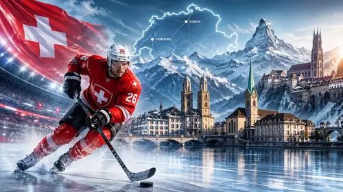 Швейцария - столица ЧМ-2026 по хоккею