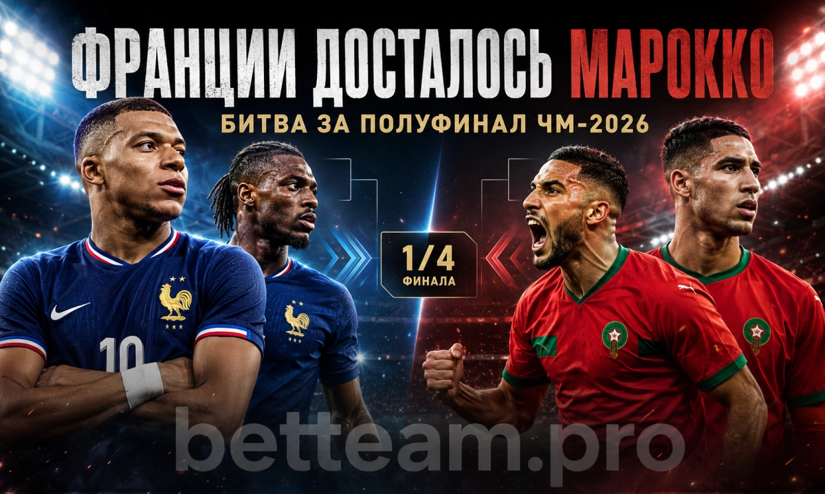 Франции в соперники досталось Марокко