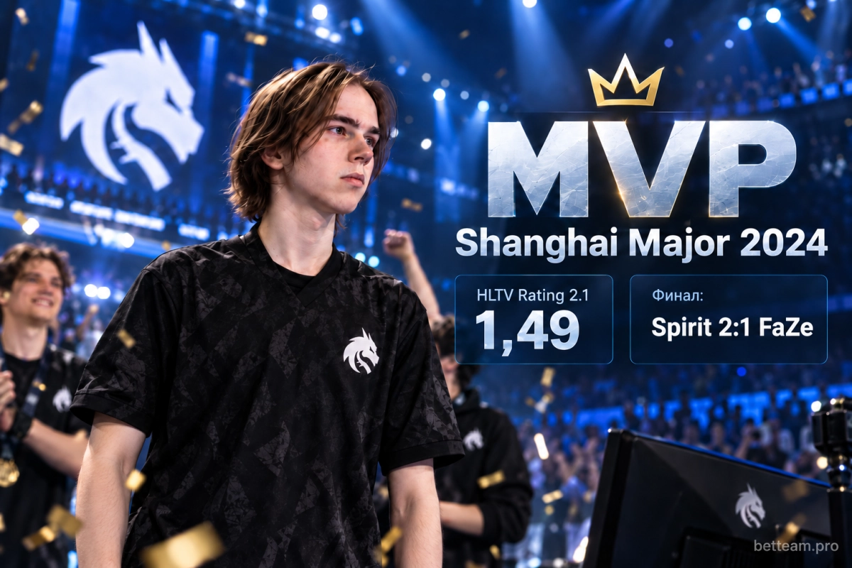 donk &mdash; MVP Perfect World Shanghai Major 2024