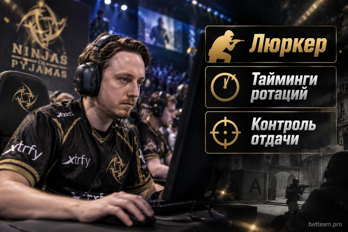 Игровой стиль GeT_RiGhT: роль люркера в Counter-Strike