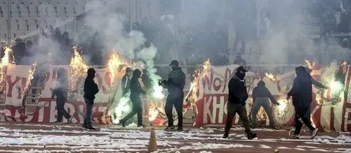 Срыв матча &laquo;Панатинаикос&raquo; &mdash; &laquo;Олимпиакос&raquo; в марте 2019 года