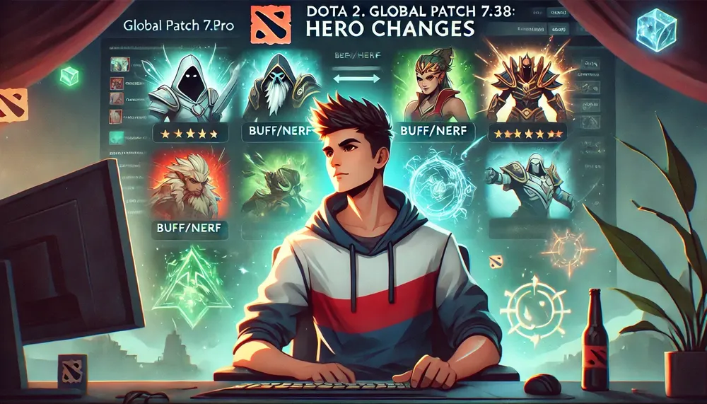 Dota 2. Глобальный патч 7.38: изменения героев на Betteam.pro
