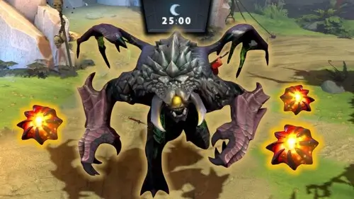 Изменения Рошана и целей на карте