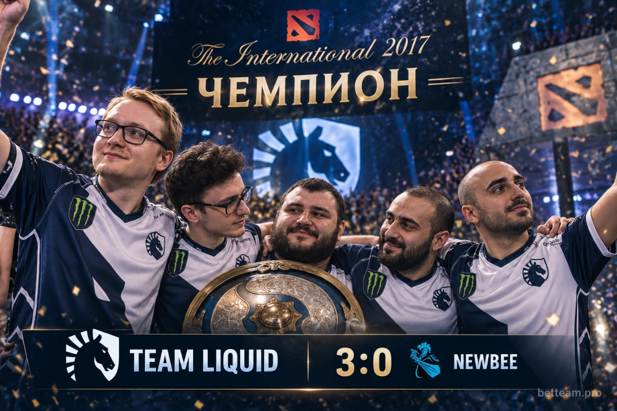 MATUMBAMAN в чемпионском составе Team Liquid на The International 2017