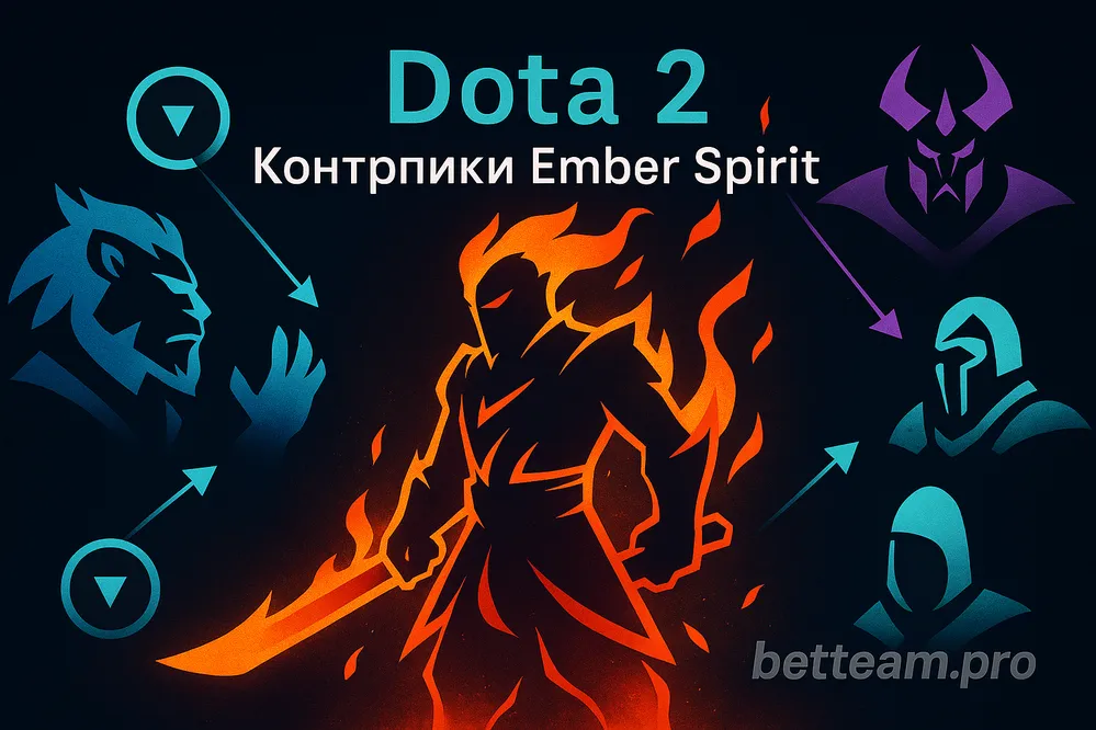 Dota-2. Контрпики Ember Spirit на Betteam.pro