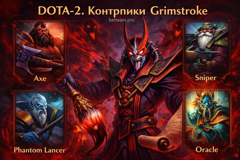 Контрпики Grimstroke Dota 2 &mdash; герои и предметы против Гримстрока