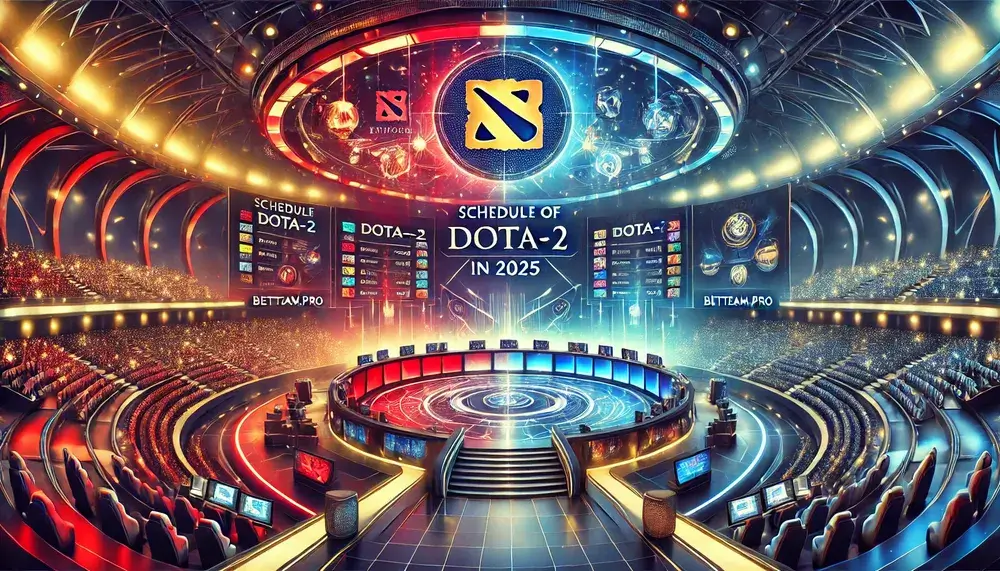 Расписание турниров по Dota-2 на 2025 год на Betteam.pro