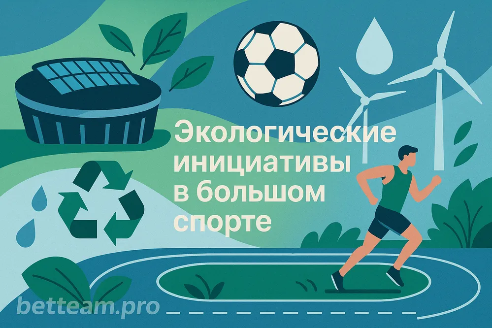 Экологические инициативы в большом спорте