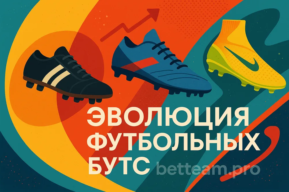 Эволюция футбольных бутс на Betteam.pro