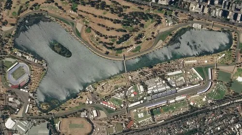 Albert Park Circuit Мельбурн ключевые зоны и повороты