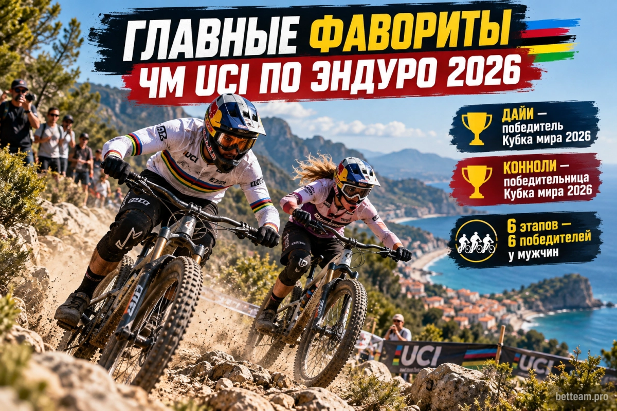 Главные фавориты ЧМ UCI по эндуро 2026