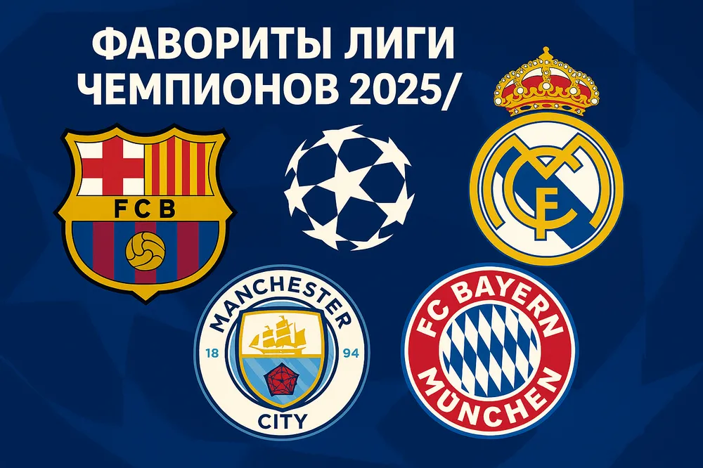 Фавориты Лиги Чемпионов 2025/2026