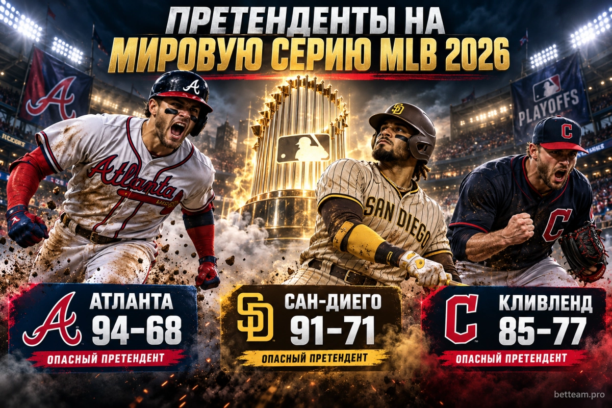 Претенденты на Мировую серию MLB 2026