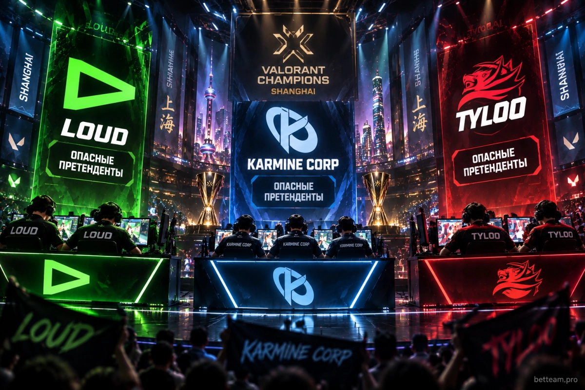 LOUD, Karmine Corp и TYLOO &mdash; опасные претенденты на VALORANT Champions Shanghai