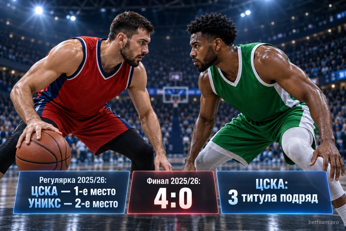 ЦСКА и УНИКС &mdash; фавориты Единой лиги ВТБ 2026/27