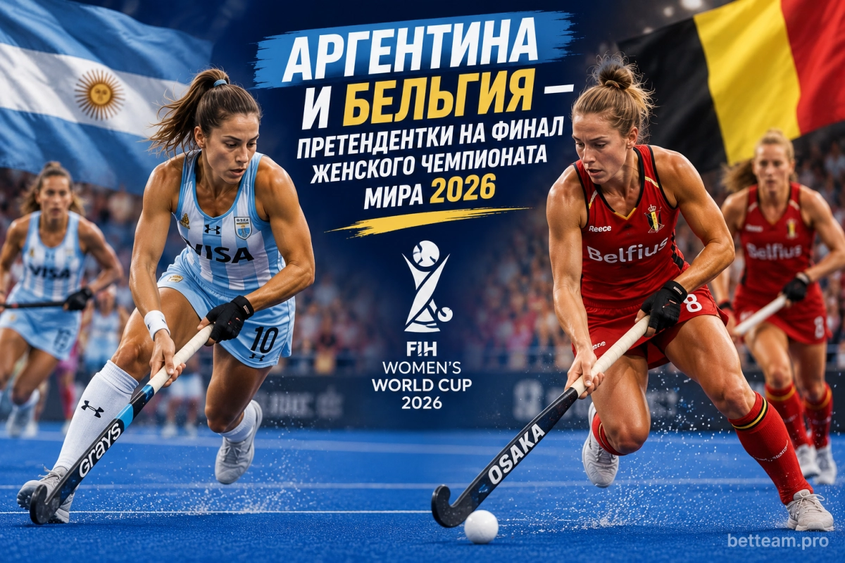 Аргентина и Бельгия &mdash; претендентки на финал женского чемпионата мира 2026