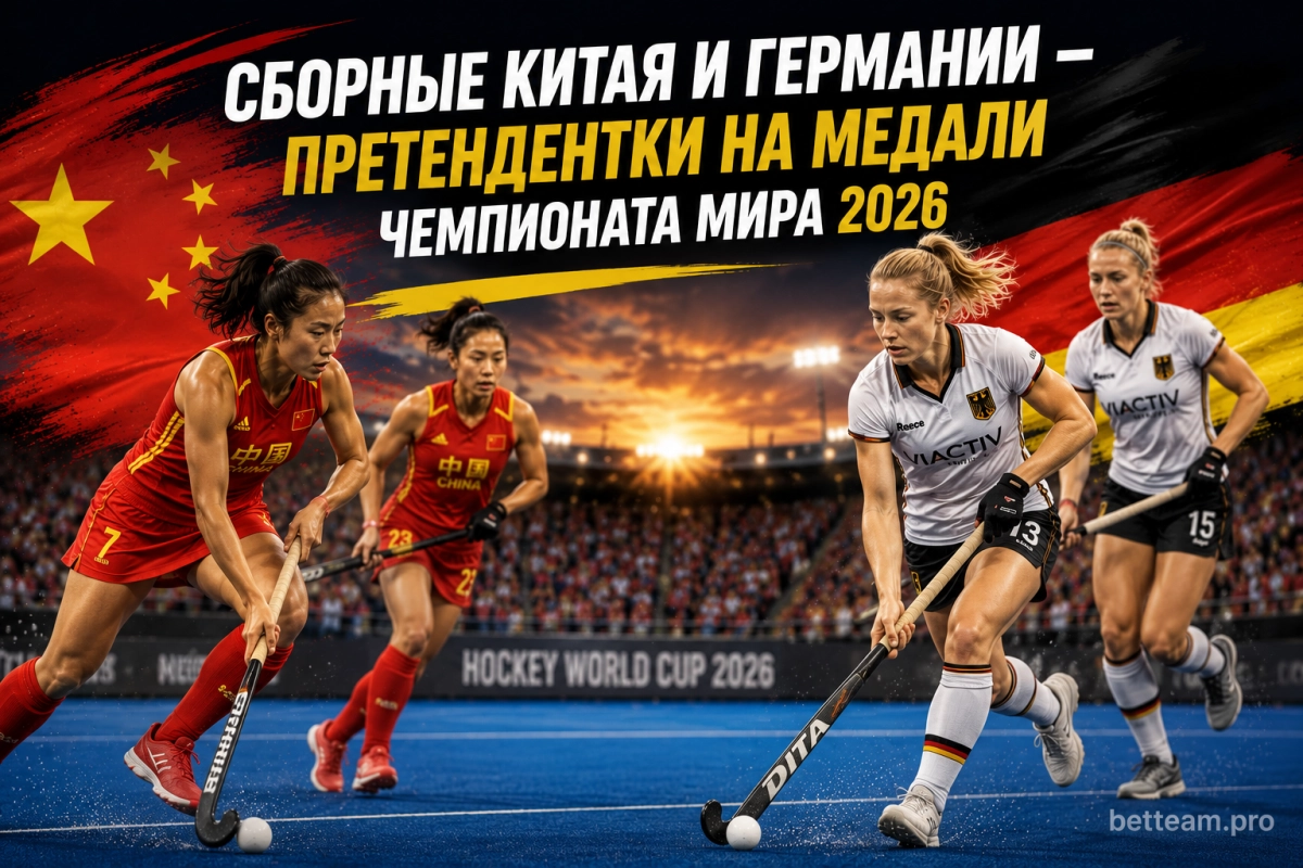 Сборные Китая и Германии &mdash; претендентки на медали чемпионата мира 2026