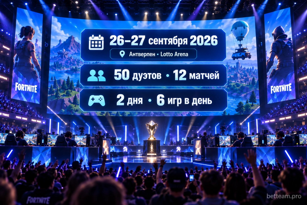 Формат и даты FNCS 2026 Global Championship