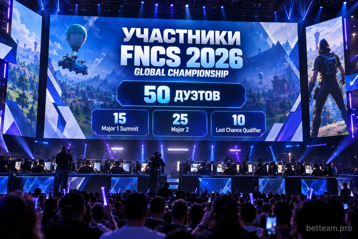 Участники FNCS 2026 Global Championship