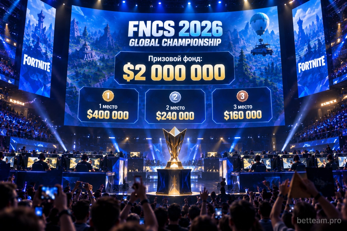 Призовой фонд FNCS 2026 Global Championship