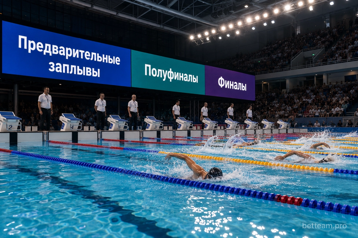 Предварительные заплывы, полуфиналы и финалы чемпионата Европы 2026