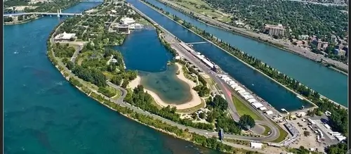 Аварийный участок T13-T14 на трассе Circuit Gilles Villeneuve