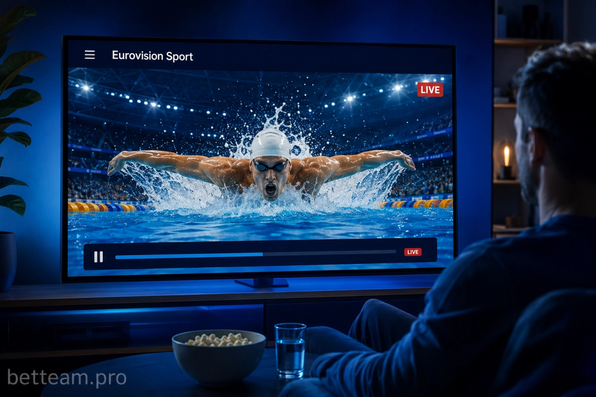 Чемпионат Европы по водным видам спорта 2026 на Eurovision Sport
