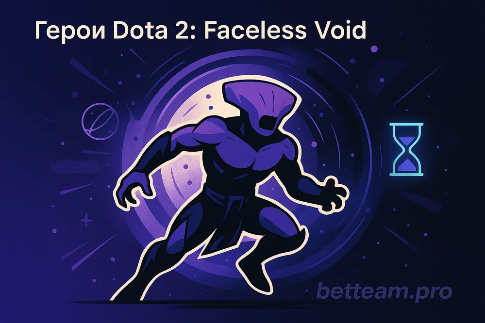 Герои DOTA-2: Faceless Void на Betteam.pro