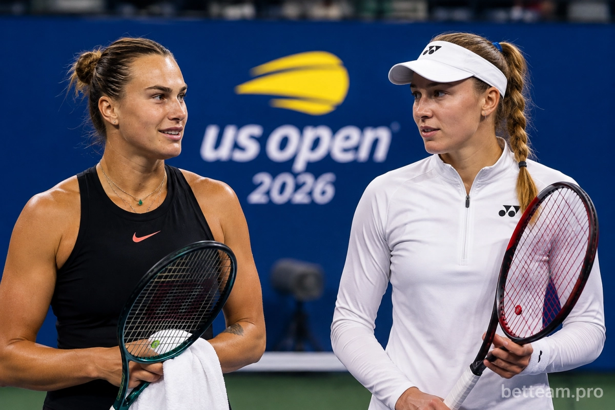Арина Соболенко и Елена Рыбакина перед US Open 2026