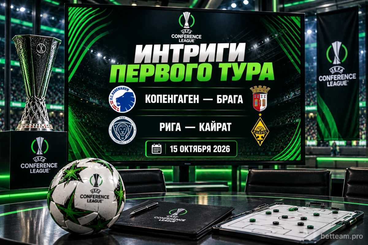Копенгаген &mdash; Брага и Рига &mdash; Кайрат: интриги первого тура