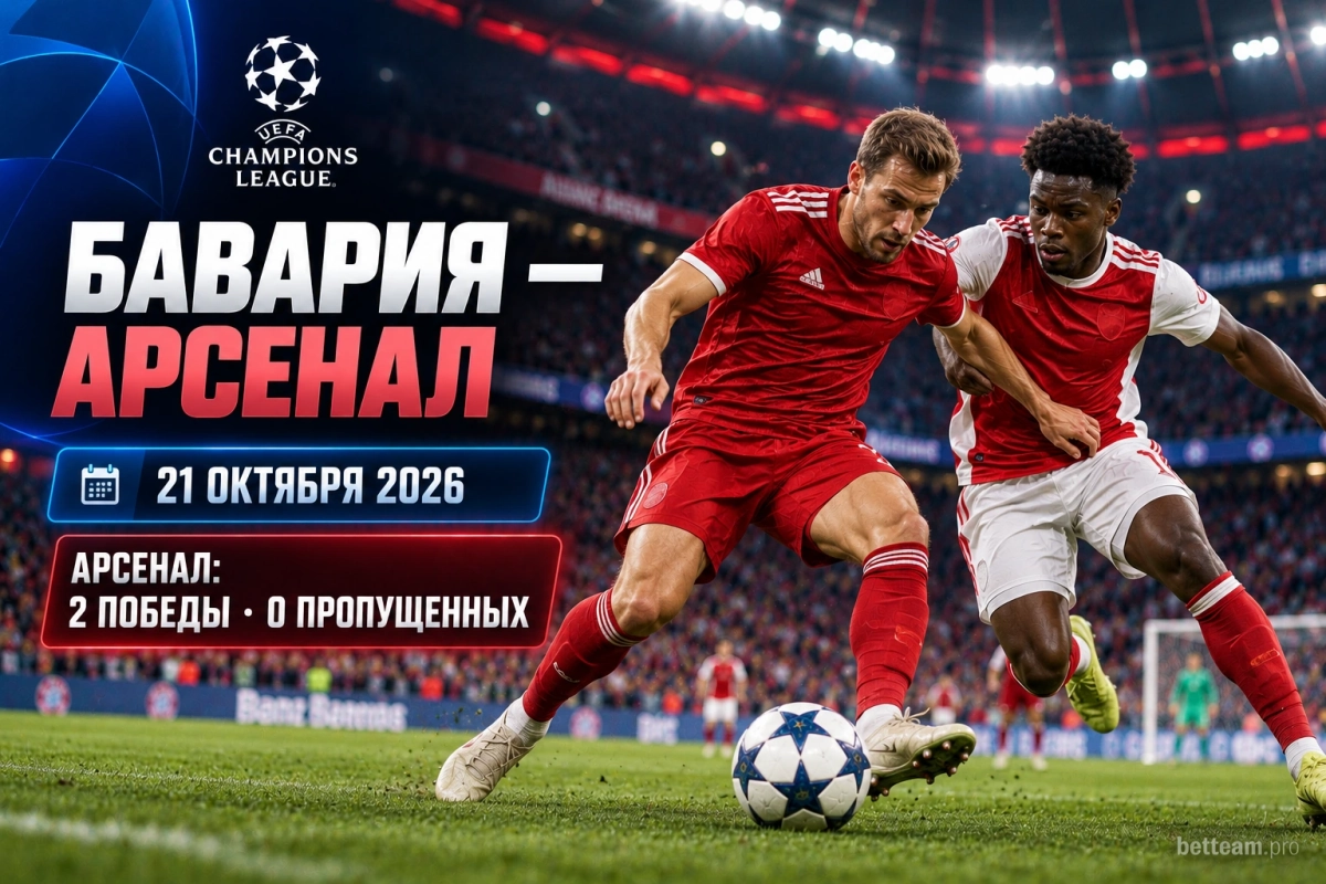 Бавария &mdash; Арсенал: центральный матч 21 октября