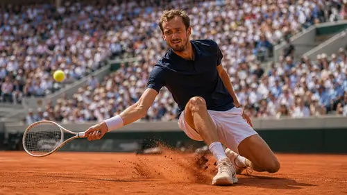 Даниилу Медведеву грунт не подходит по стилю игры