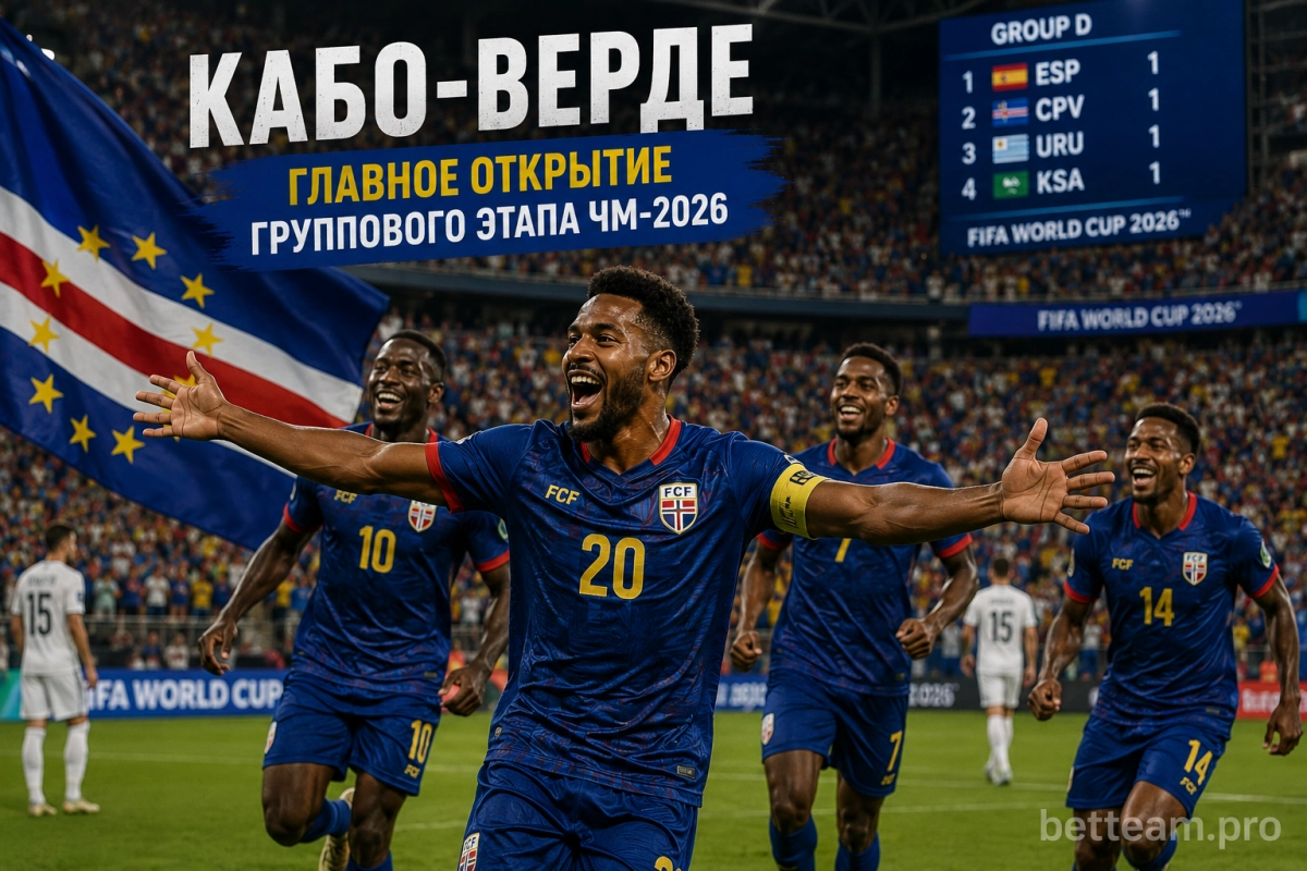 Кабо-Верде &mdash; главное открытие группового этапа ЧМ-2026
