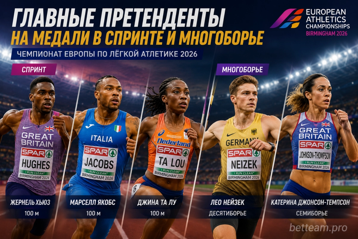 Главные претенденты на медали в спринте и многоборье