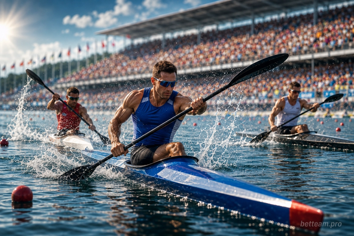 Звёзды мужской байдарки на чемпионате мира 2026
