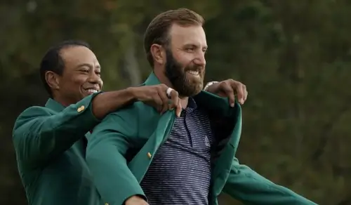Butler Cabin Green Jacket ceremony Masters
