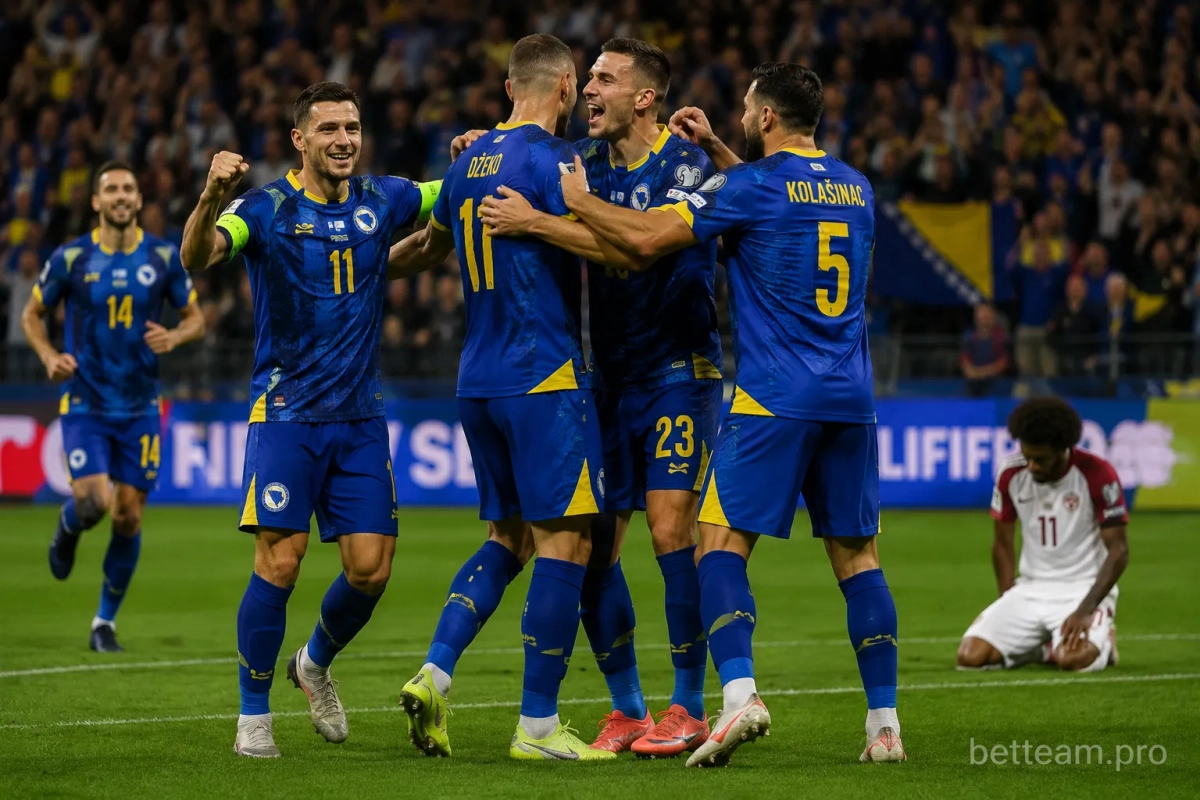 Босния и Герцеговина обыграла Катар и вышла в 1/16 финала ЧМ-2026