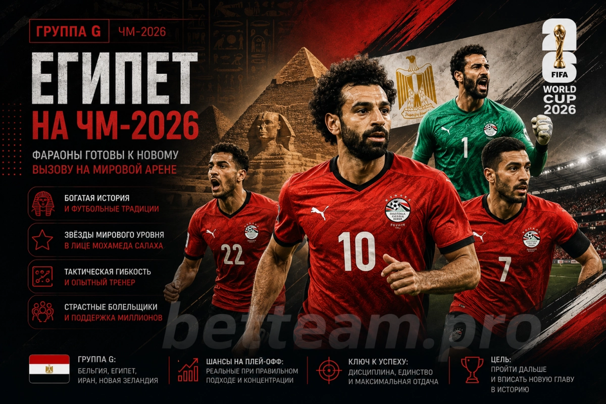 Египет на ЧМ-2026